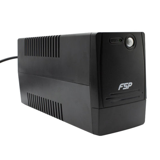 FSP FP600 600VA 2x Type-M 1x USB Com UPS - Smarthomer - FSP -Cold Start - FSP FP600 - Home Office