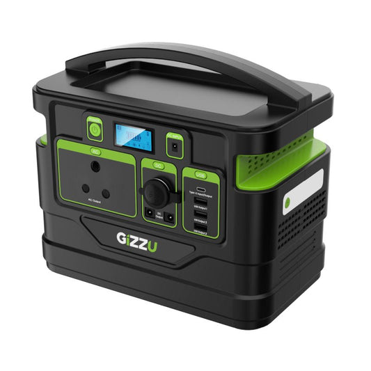 Gizzu 518Wh Portable Power Station 1 x 3 Prong SA Plug Point - Smarthomer - Gizzu -518Wh - AC Power - Backup Power Solution